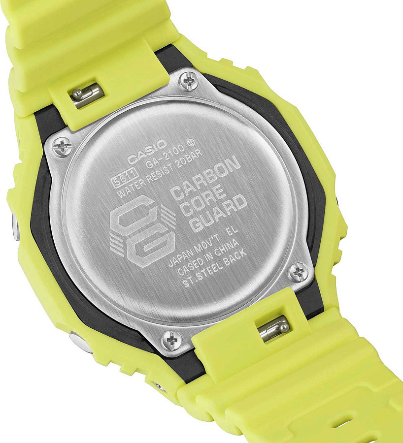 Часы Casio G-Shock GA-2100-9A9DR (GA-2100-9A9) — артикул GA-2100-9A9DR