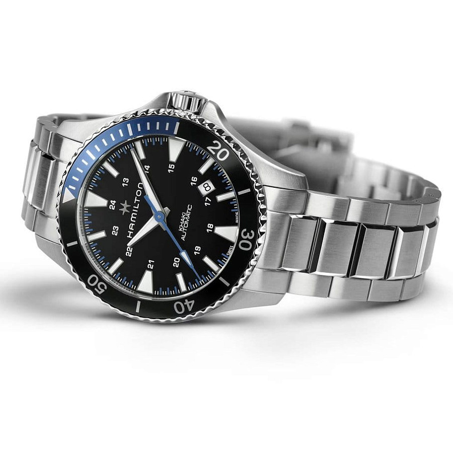 Часы Hamilton Khaki Navy Scuba H82315131 — сталь металл, нержавеющая сталь