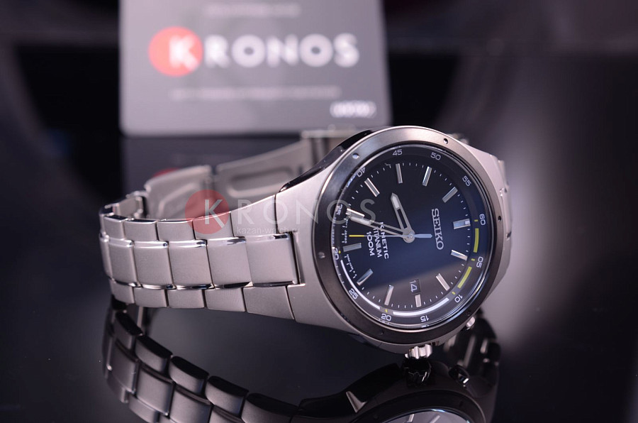 Часы Seiko Conceptual Series Sports SKA715P1 — автокварц (кинетик), титан