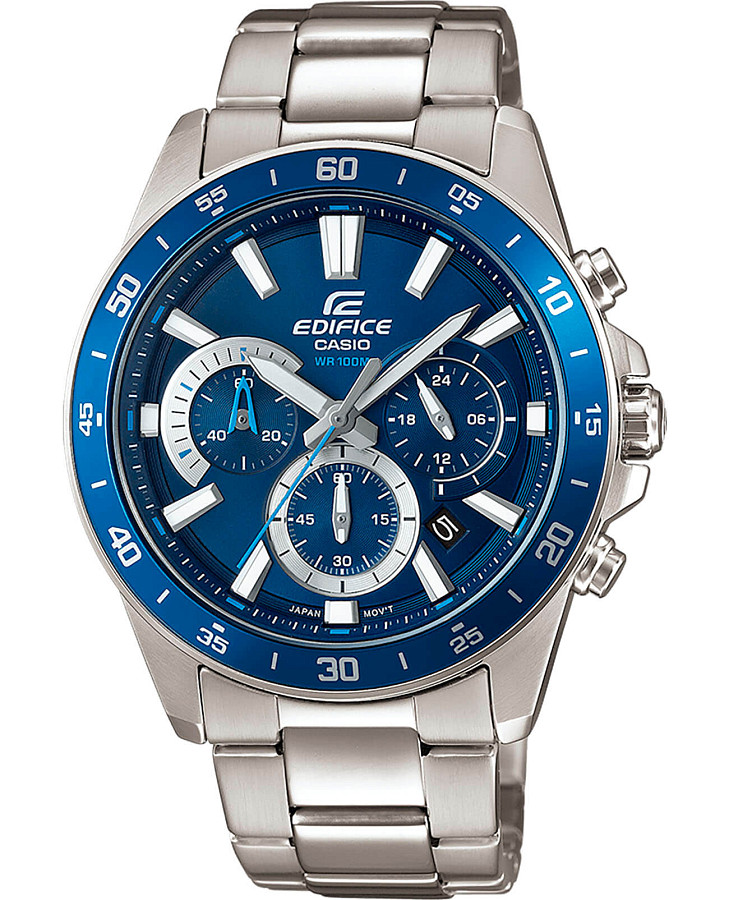 Часы Casio Edifice EFV-570D-2AVUDF (EFV-570D-2A) — мужские, синий
