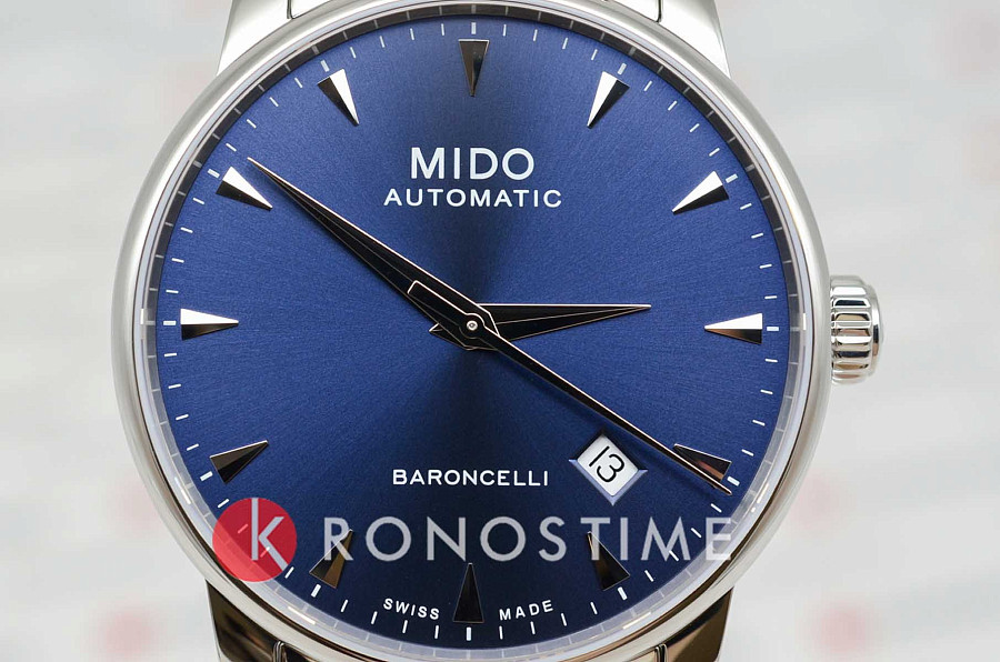 Часы Mido Baroncelli Gent M8600.4.15.1 — металл сталь, Швейцария