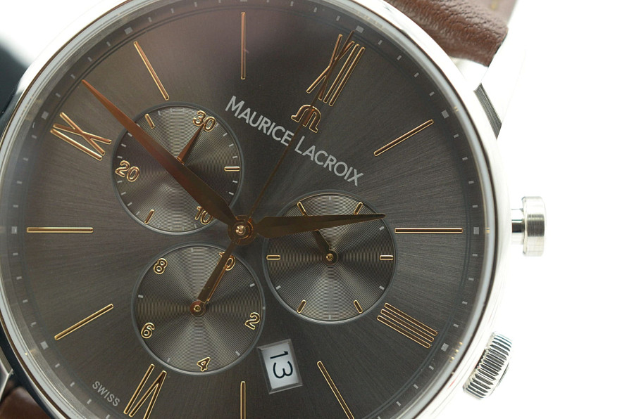 Часы Maurice Lacroix Eliros Chronograph EL1098-SS001-311-1 — сталь металл, Швейцария