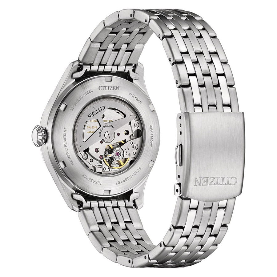Часы Citizen Automatic NJ0240-55E — механические, металл сталь