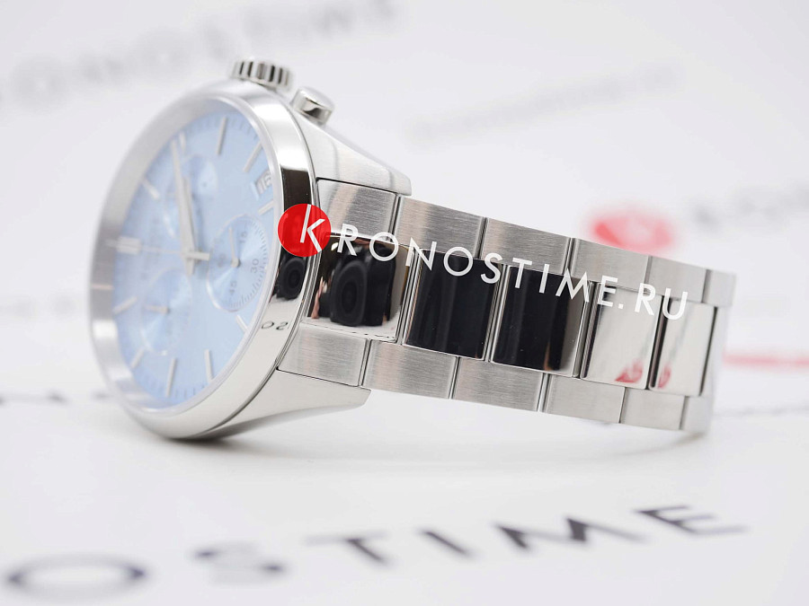 Часы Tissot PR 100 Chronograph T150.417.11.351.00 — синий, сталь металл