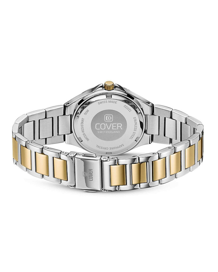 Часы Cover Cardea Crystal CO221.05 — кварцевые, металл сталь