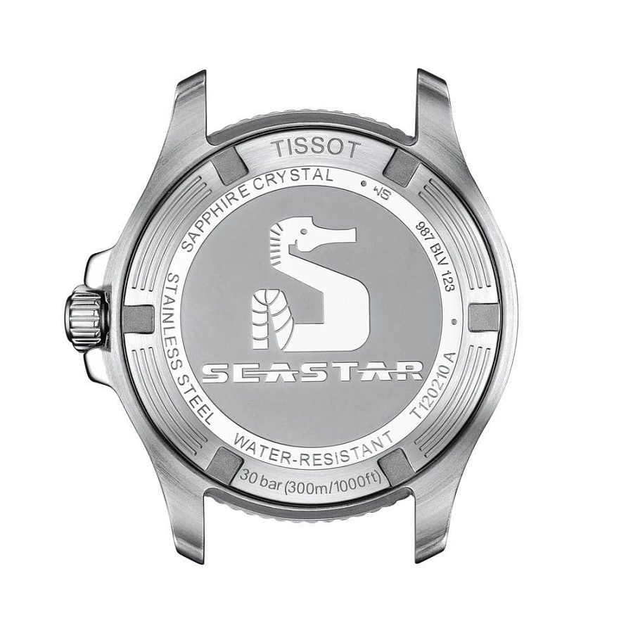 Часы Tissot Seastar 1000 36mm T120.210.22.051.01 — кварцевые, металл сталь