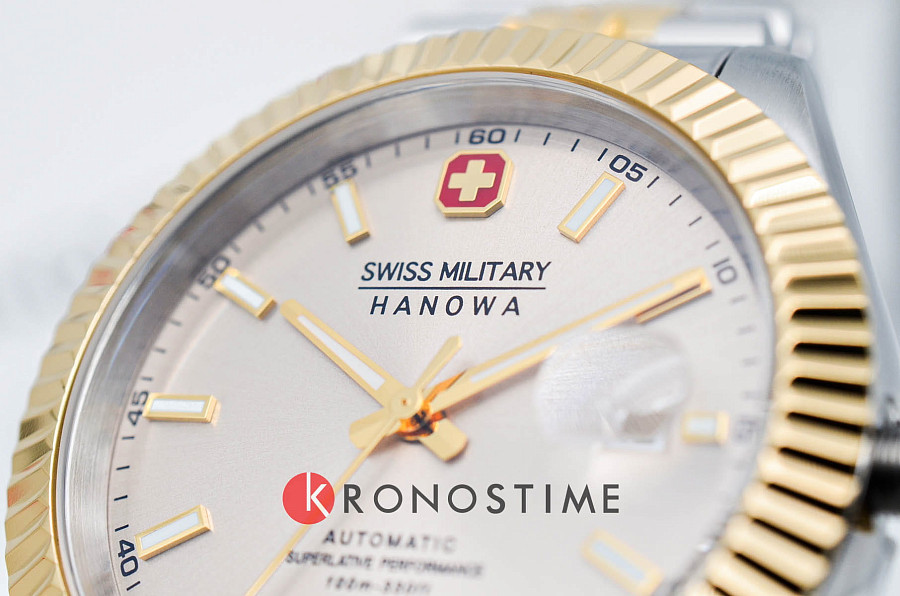 Часы Swiss Military Hanowa Diligenter SMWGL0002160 — мужские, нержавеющая сталь с ip-покрытием