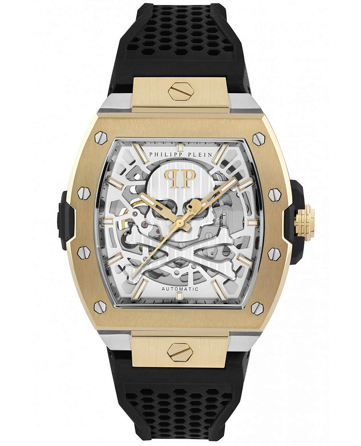 Часы Philipp Plein The Skeleton 2.0 PWJFA0825 — мужские, серебристый