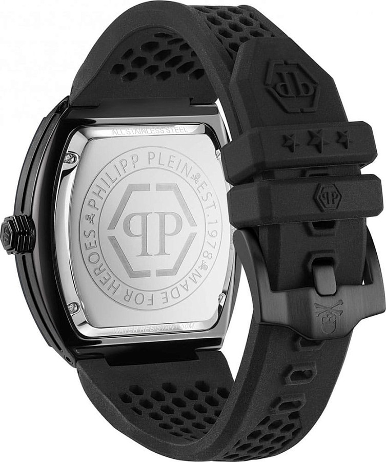 Часы Philipp Plein The Hexagon PWPUA0324 — кварцевые, сталь металл