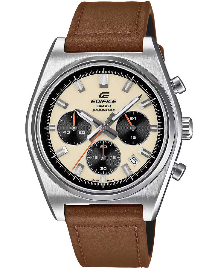 Часы Casio Edifice EFB-730L-7A — мужские, бежевый