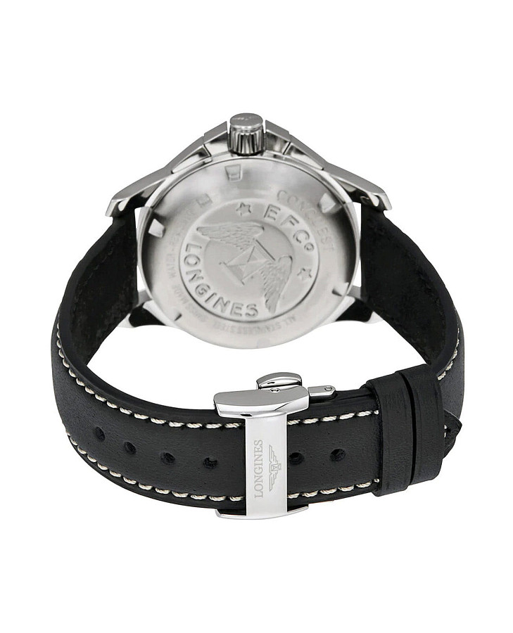 Часы Longines Conquest L3.379.4.56.3 — кварцевые, сталь металл