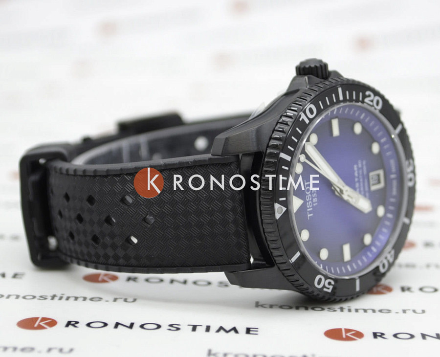 Часы Tissot Seastar 1000 Powermatic 80 T120.807.37.041.00 — механические, Швейцария, мужские