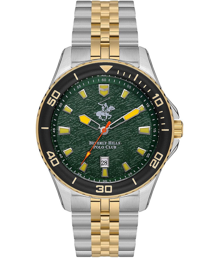 Часы Beverly Hills Polo Club BP3559X.270 — мужские, зеленый
