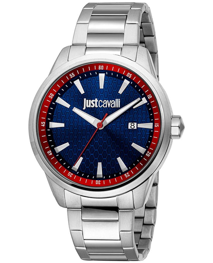 Часы Just Cavalli Cavaliere JC1G385M0055 — мужские, синий