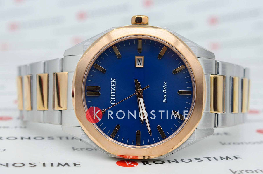 Часы Citizen Eco-Drive BM7606-84L — кварцевые, металл сталь