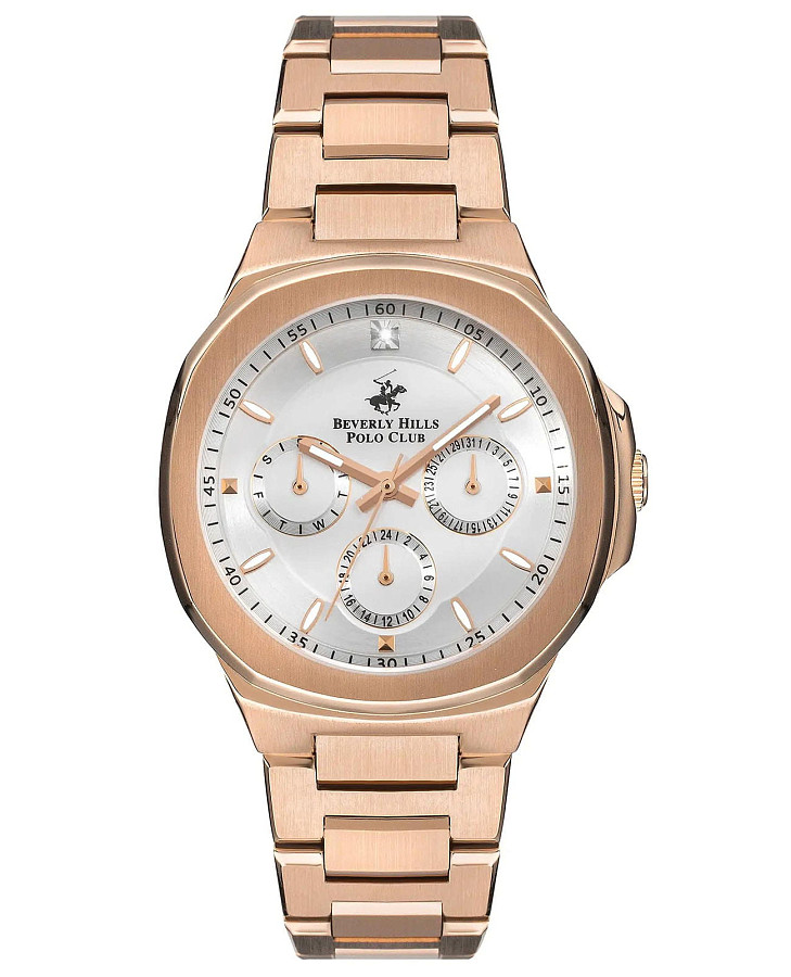 Часы Beverly Hills Polo Club BP3275X.430 — женские, серебристый