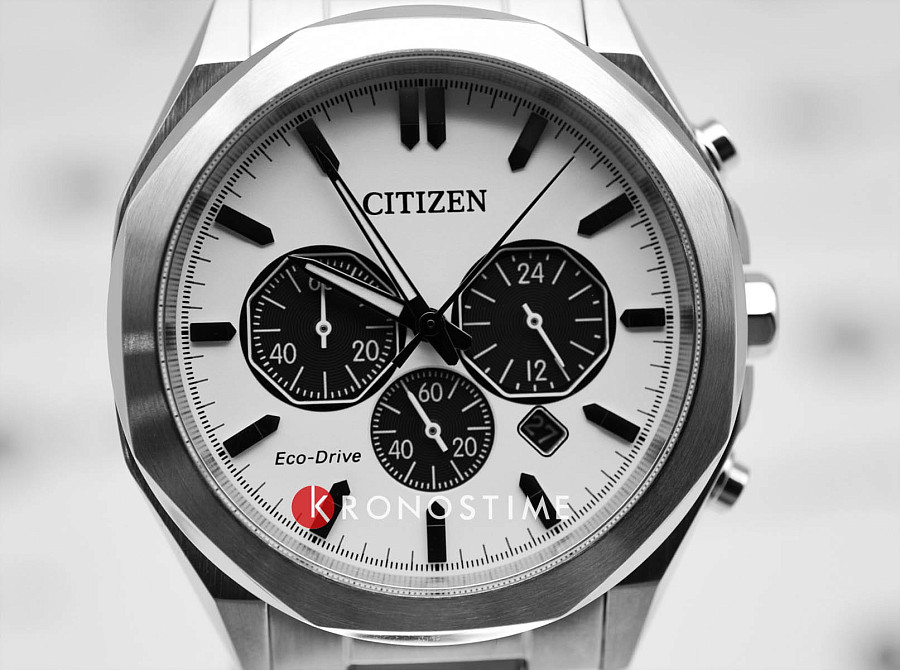 Часы Citizen Eco-Drive CA4590-81A — металл сталь, Япония