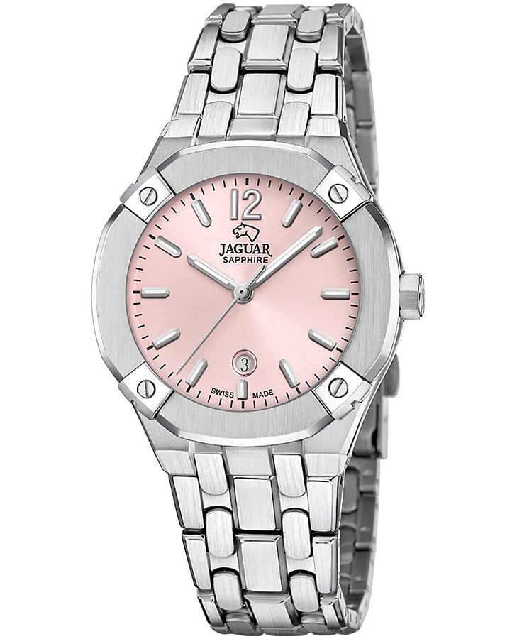 Часы Jaguar Diplomatic Quartz Lady J1016/2 — женские, перламутровый