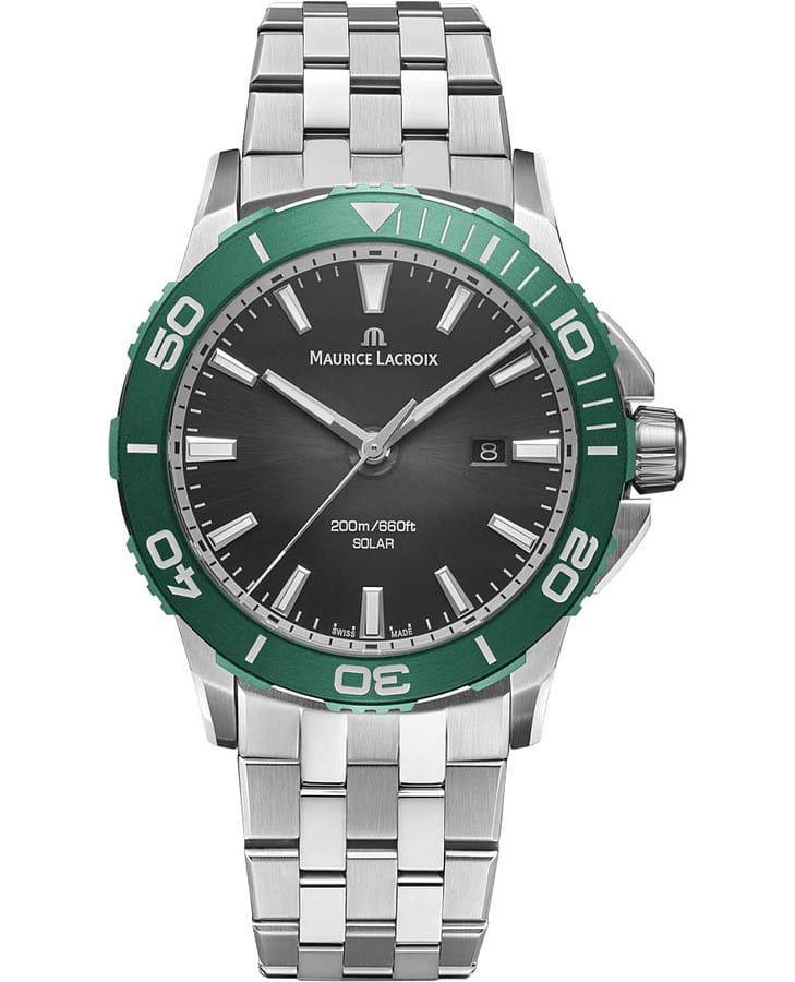 Часы Maurice Lacroix Pontos PT1008-SSL52-330-1 — мужские, черный
