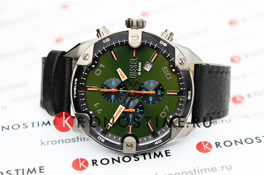 Часы Diesel Spiked DZ4626 — Италия, кварцевые