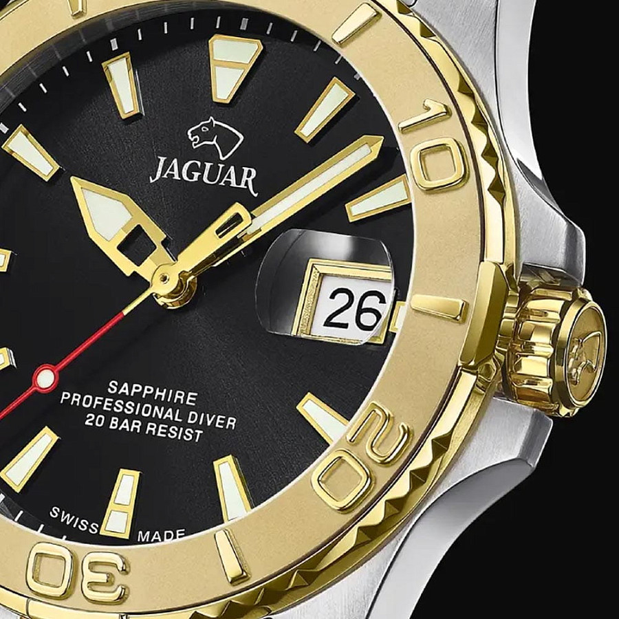 Часы Jaguar Couple Diver J970/3 — металл сталь, Швейцария