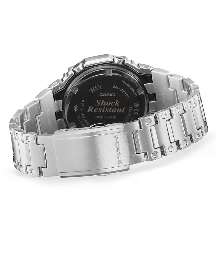 Часы Casio G-Shock GM-B2100PC-1A — мужские, нержавеющая сталь