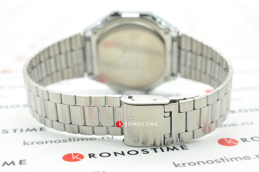 Часы Casio Collection A-168WEM-1 — кварцевые, Япония, мужские