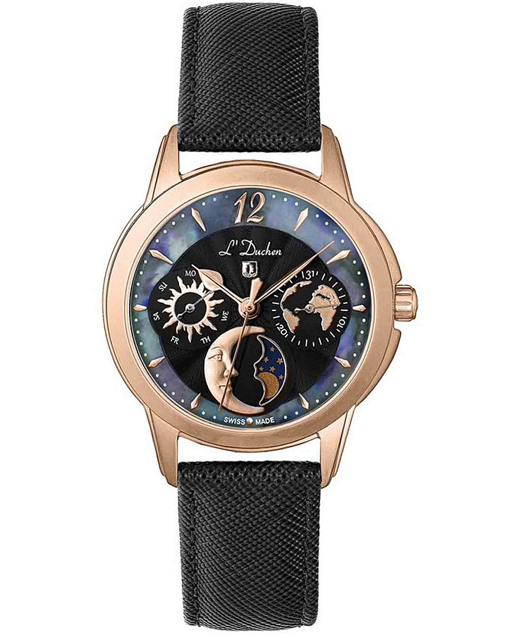 Часы L'Duchen Celeste D 857.41.31 — женские, перламутровый