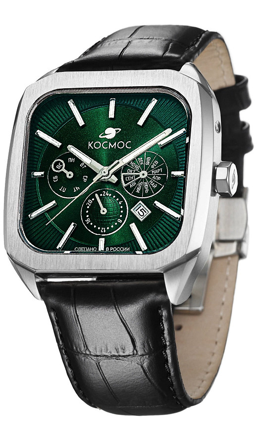 Часы Космос Марсоход II K 219.11.37 — механические, сталь металл