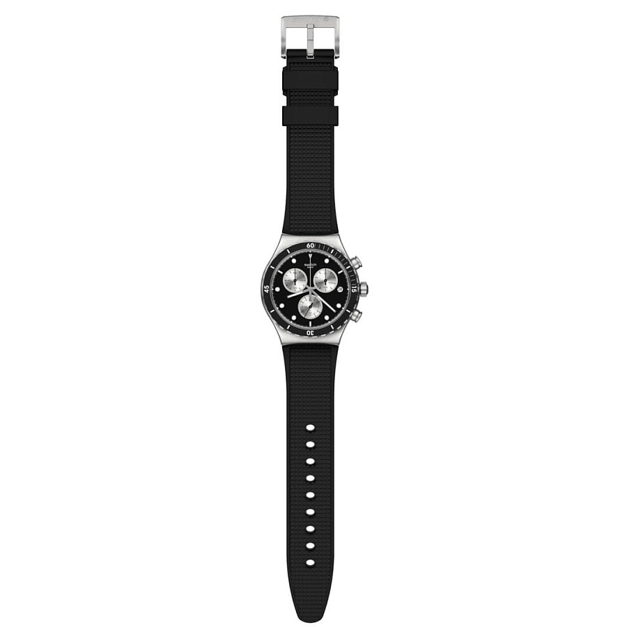 Часы Swatch I New Chrono YVS487 — резина, мужские