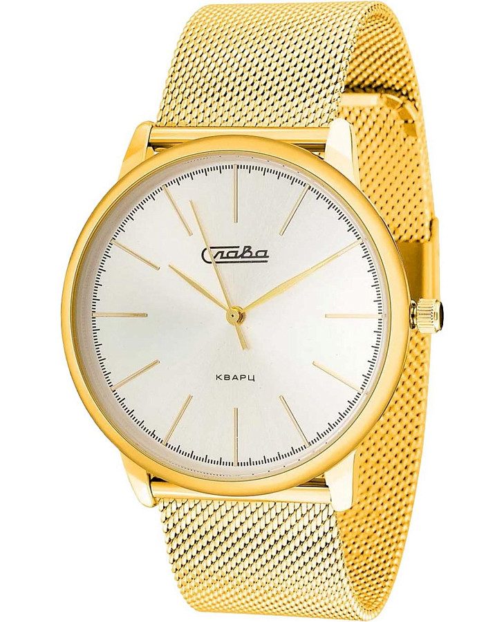 Часы Слава Традиция 1729979/2035-100 — мужские, белый