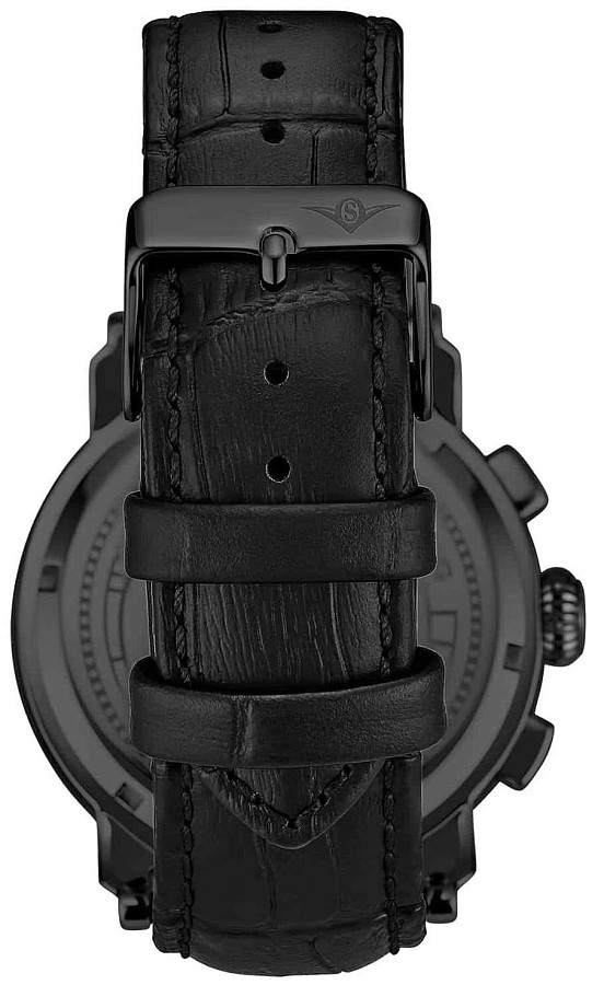 Часы Stuhrling Monaco 4013.3 — кварцевые, сталь металл