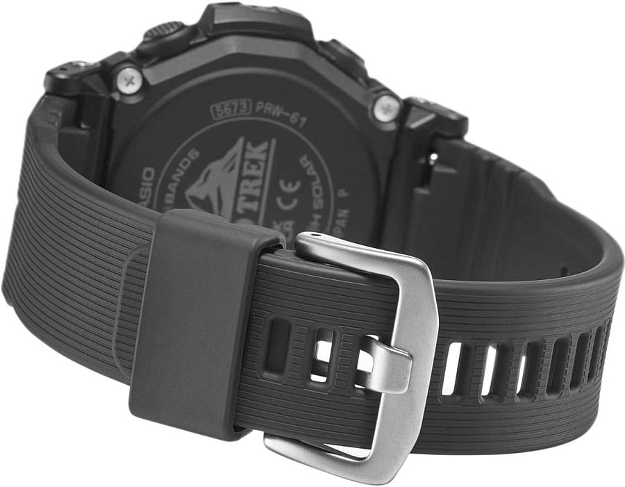 Часы Casio Pro Trek PRW-61-1A — мужские, черный