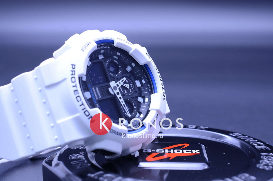 Часы Casio G-Shock GA-100B-7ADR (GA-100B-7A) — Япония, мужские