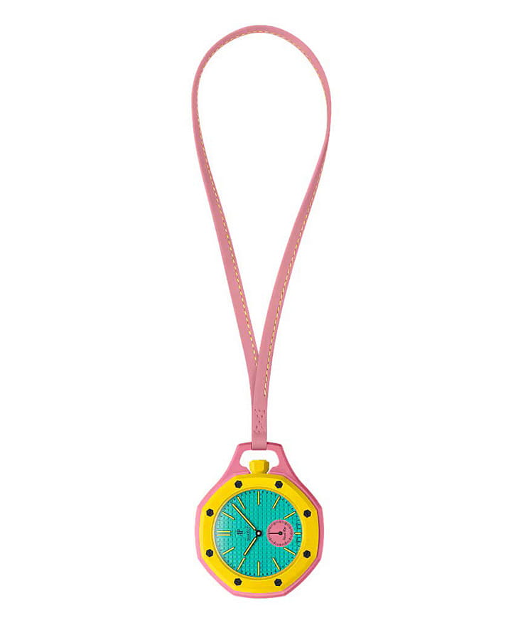 Часы Audemars Piguet x Swatch Royal Pop Otg Roz SSX03J100N — женские, зеленый