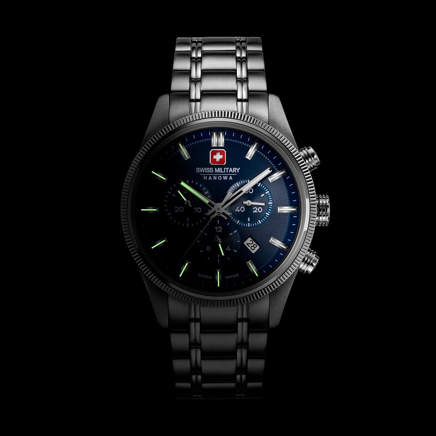 Часы Swiss Military Hanowa Air Man SMWGI0003104 — кварцевые, Швейцария, мужские