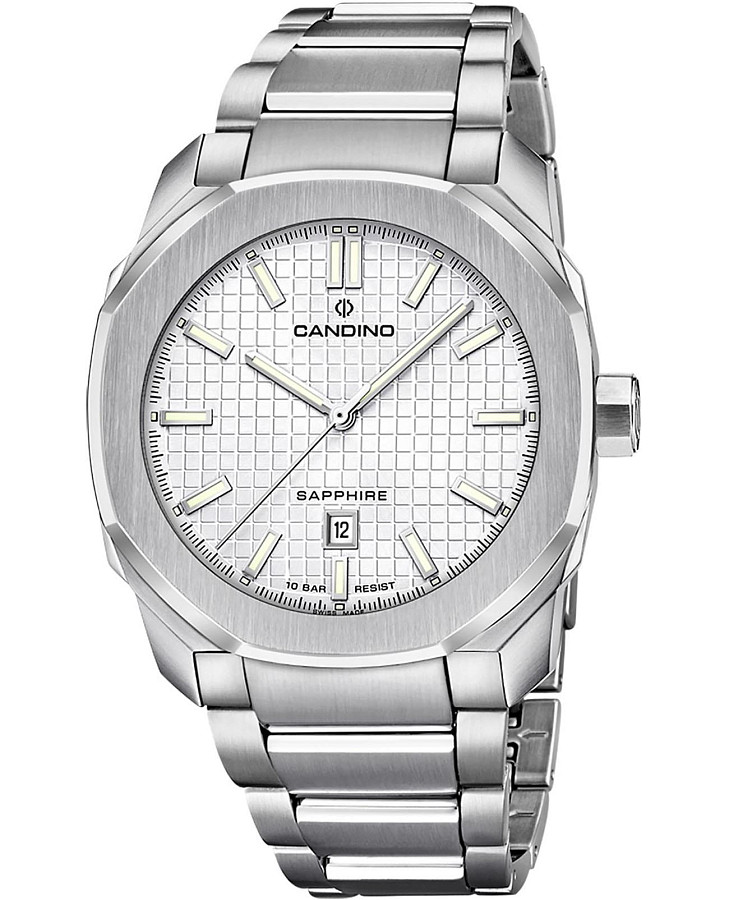 Часы Candino Gents Sport C4754/1 — мужские, белый