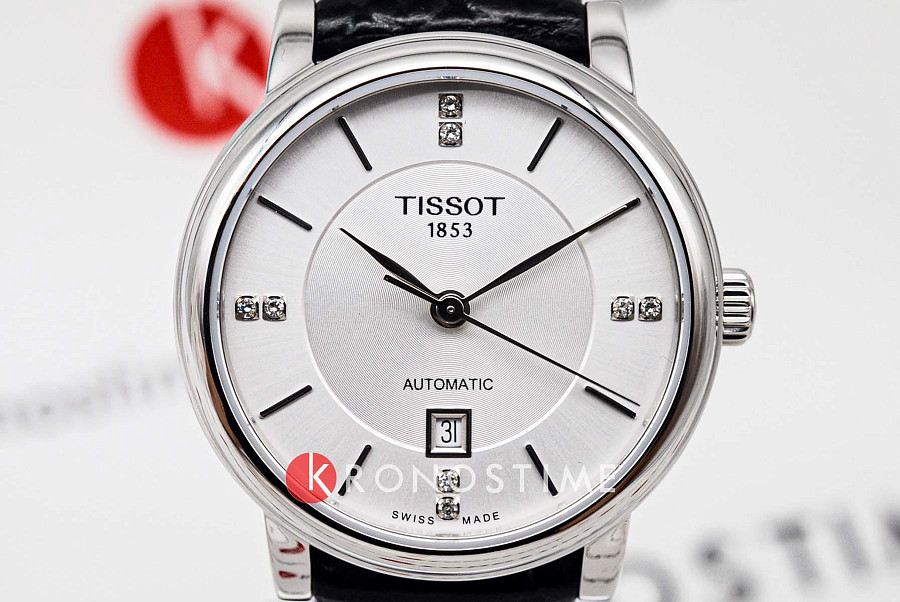 Часы Tissot Carson Premium Lady Automatic T122.207.16.036.01 — Швейцария, механические