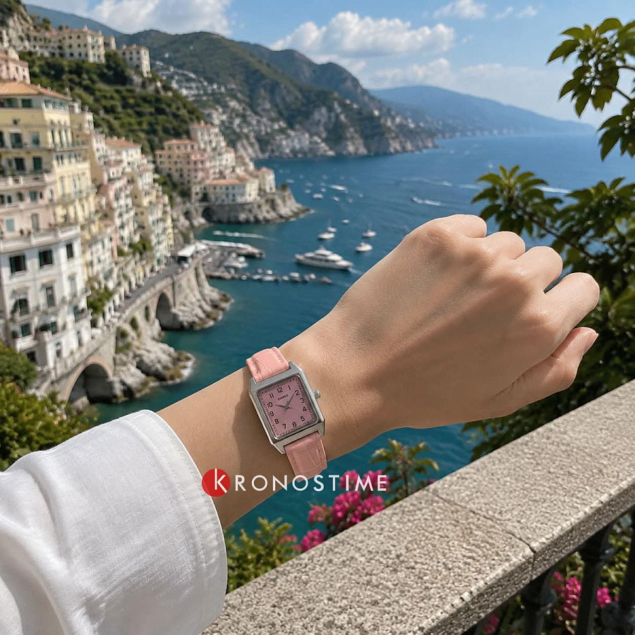 Часы Casio Collection LTP-B150LA-4B — кварцевые, сталь металл
