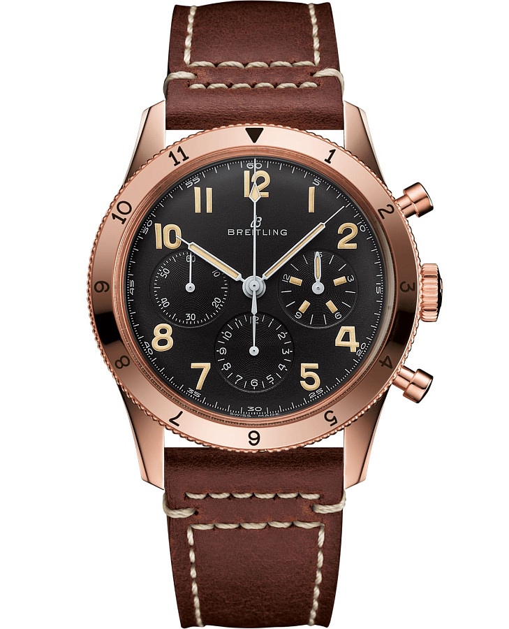 Часы Breitling AVI 1953 Edition RB0920131B1X1 — мужские, черный