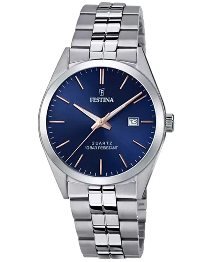 Часы Festina Classics F20437/B — мужские, синий