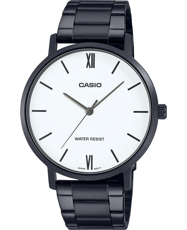 Часы Casio Collection MTP-VT01B-7BUDF (MTP-VT01B-7B) — мужские, белый