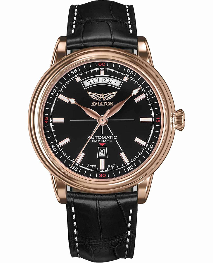 Часы Aviator Douglas Day-Date V.3.20.2.146.4 — мужские, синий