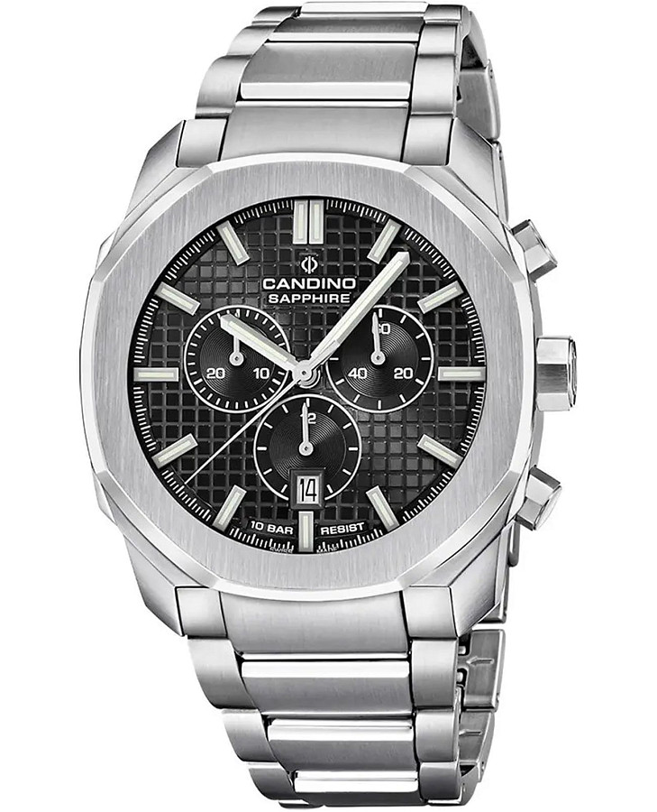 Часы Candino Chronos Carree C4746/4 — мужские, черный