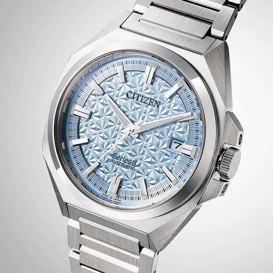 Часы Citizen Series 8 NB6051-59L — механические, сталь металл