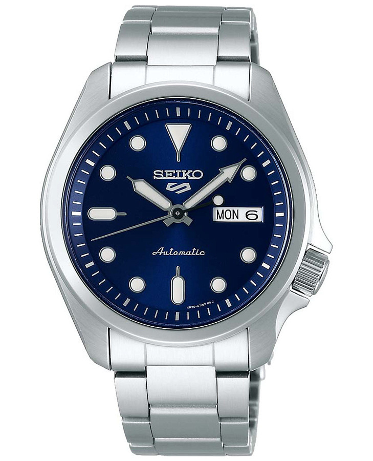 Часы Seiko 5 Sports SRPE53K1 — мужские, синий
