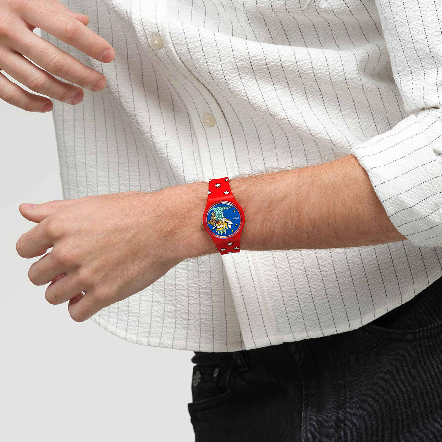 Часы Swatch Gent Biosourced Standart SO28Z120 — Швейцария, кварцевые
