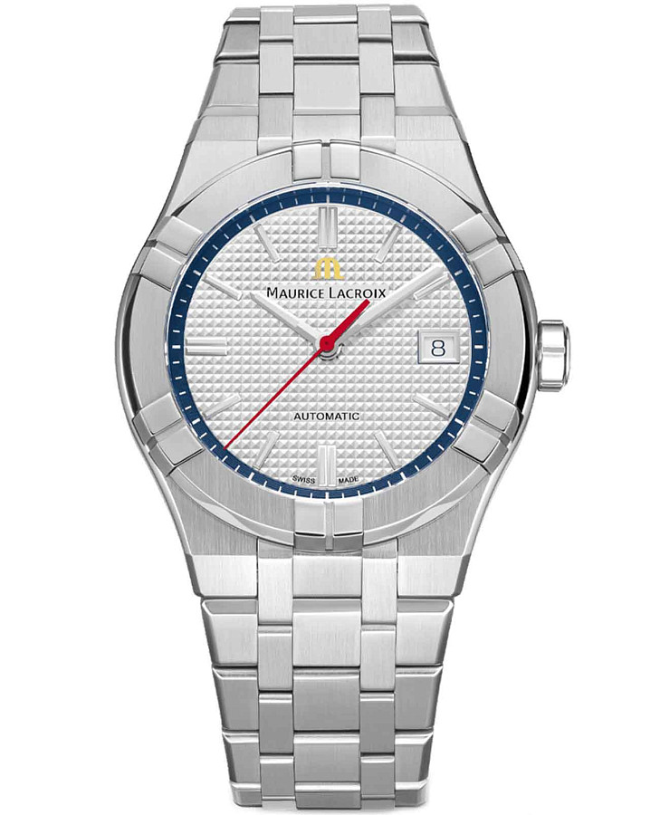 Часы Maurice Lacroix Aikon Automatic AI6007-SS00F-130-A — мужские, серебристый