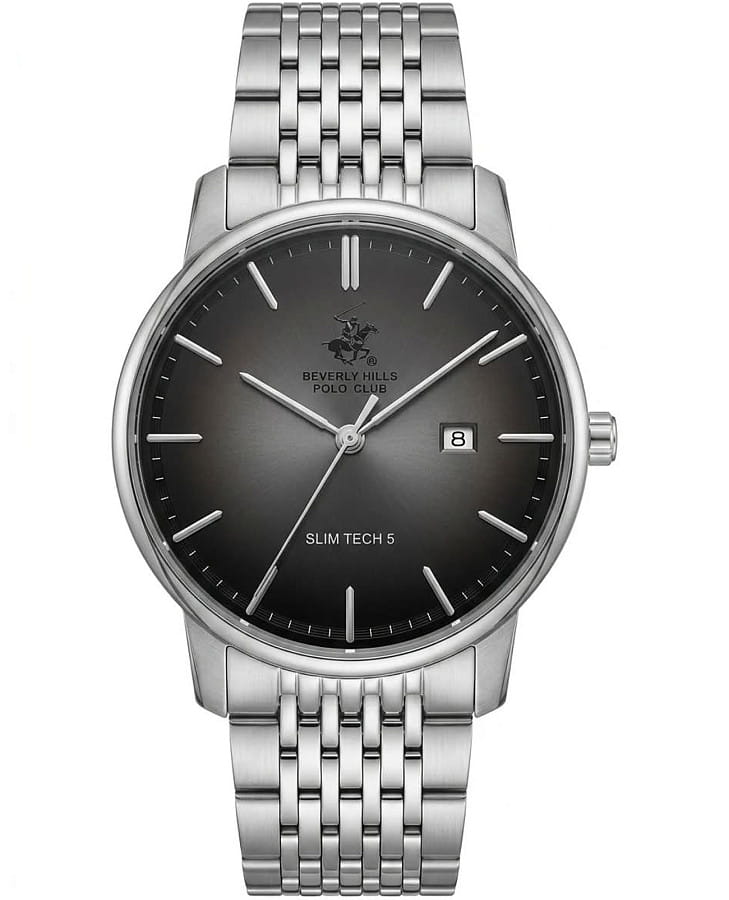 Часы Beverly Hills Polo Club BP3895X.350 — мужские, серый