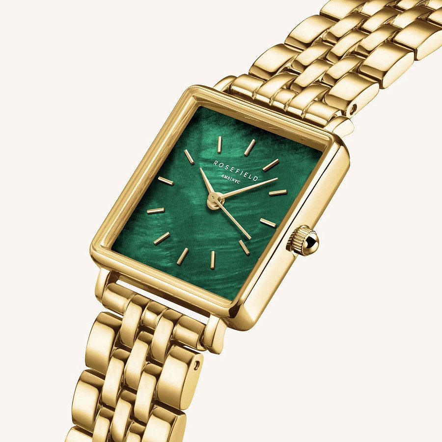 Часы Rosefield Boxy BEGSG-Q050 — кварцевые, сталь металл
